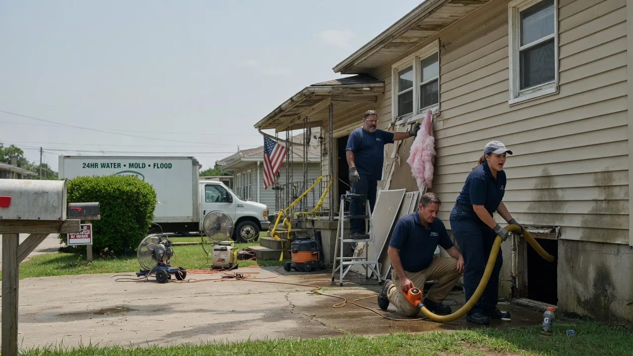 Water Damage Repair in Taylorsville, IN near me